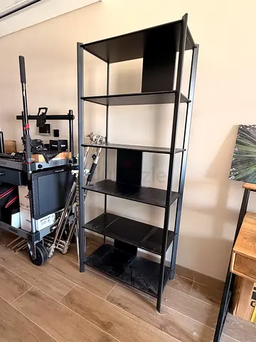 Black Display Shelf / Bookcase / Storage Unit
