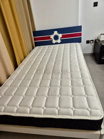 Bed for boys 120 with 2 drawers including mattress