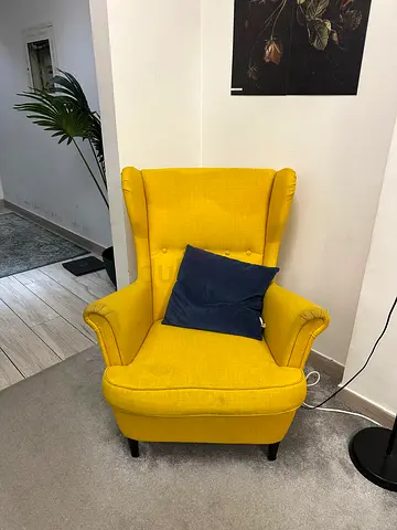 Strandmon Ikea Yellow