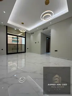 Brand-new 1-bedroom apartment for annual rent in Al Hamidiya 1, Ajman, master bedroom, panoramic vie