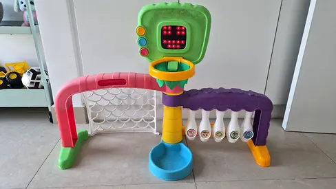 Football bowling toy