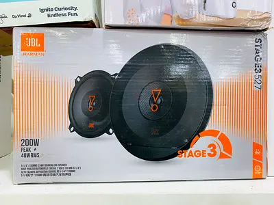 JBL Stage 3 527 200W Car Speakers (New in Box)