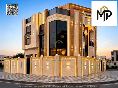 Luxury corner villa for sale at a special price, including registration and ownership fees.