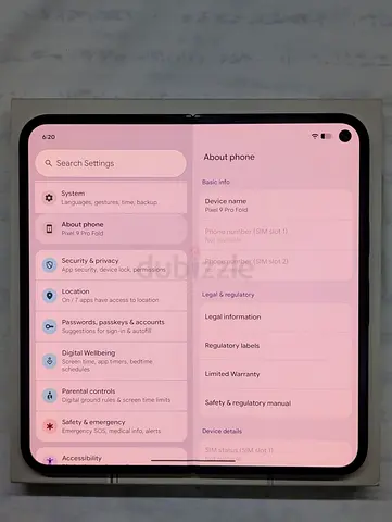Google Pixel 9 pro Fold 512GB