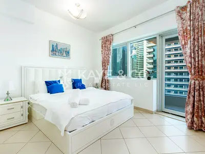 Fully Furnished | Balcony with Sobha Metro View