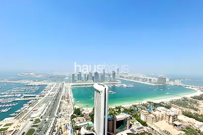 High Floor | Palm and Sea View | Vacant Now