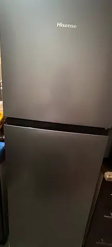 Hisense Top Freezer Refrigerator - Grey, Perfect Working Condition