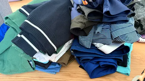 Bag full of men’s clothes bundle