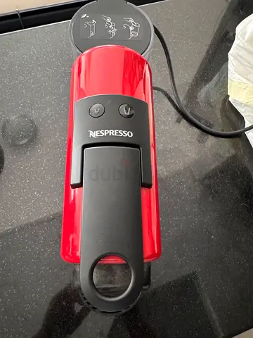 Nespresso Capsule Coffee Machine - Red, Good Working Condition