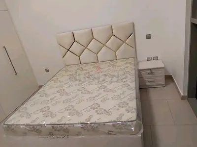 Family size bed with mattress brand new sale more information contact and whatsapp+971555858145
