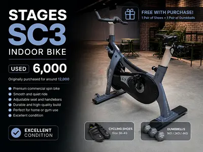 Stages SC3 indoor bike