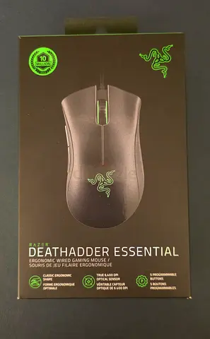Razer DeathAdder Essential Wired Gaming Mouse - Brand New in Box