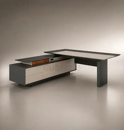 Rising Sit-Stand Executive Desk | Office Furniture Fit out