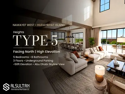 50ft High Elevation | Heights Type5 | Facing-North I Flexible Prices