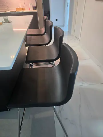 High chairs / Bar chairs - Black (4)
