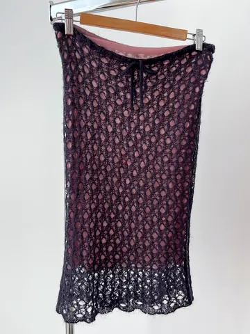 Vintage Midi Skirt - Size S