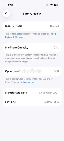 iPhone 16 pro128gb TDRA UAE VERSION