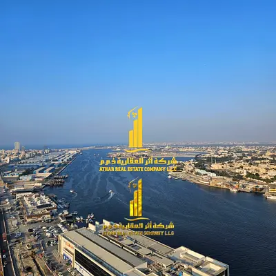 Beautiful two-bedroom apartment with a living room in Ajman - Al Rashidiya 1 - Oasis Towers - fully