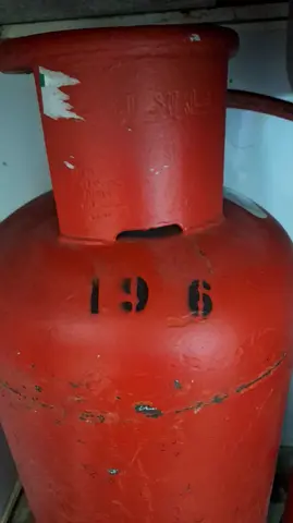 Standard Red Gas Cylinder