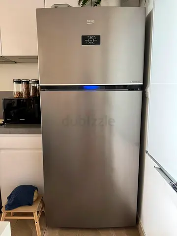 Beko Stainless Steel Top Freezer Refrigerator - 650L top mount