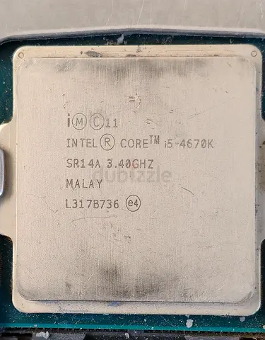 Cpu I5 4670k