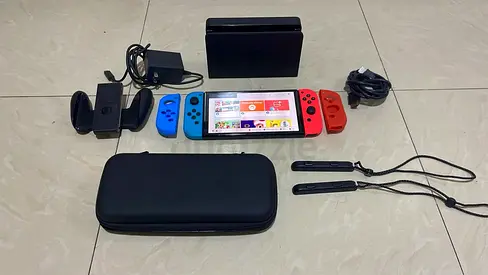 Nintendo Switch Oled Red Blue