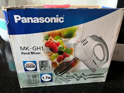 Panasonic MK-GH1 200W Hand Mixer - Used, In Box