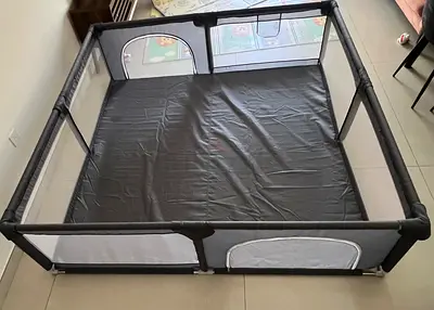 200*200 Large Foldable Baby Playpen / Play Yard - fairly Condition