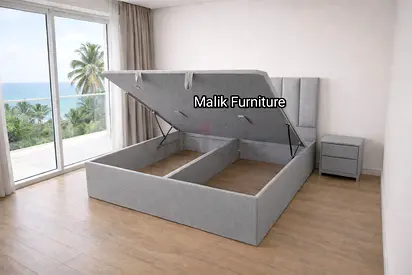 Brand new king size bed Hydraulic storage bed king bed Hydraulic bed family bed double bed cot