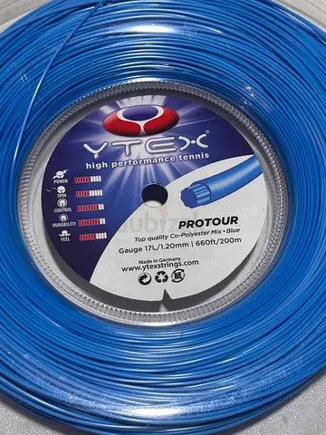 Brand New YTEX High-Performance Tennis String Coil – 660ft / 200m