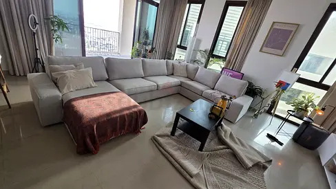 Ikea kivik ushape sofa beige