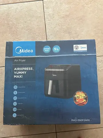 Midea air fryer 5L (brand new)