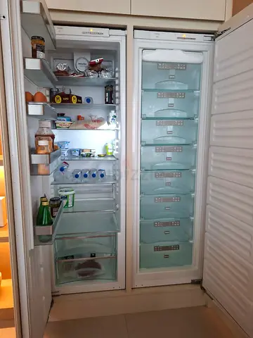 Miele Built-in Side-by-Side Refrigerator and Freezer - Good Working Condition