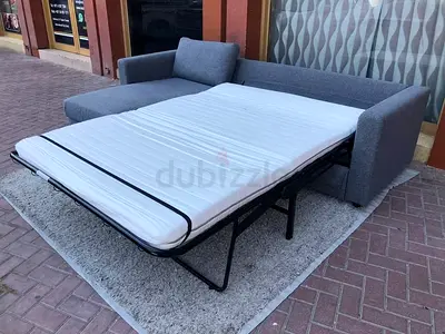 Like a brand IKEA vimle lshape sofa bed with storage dark grey