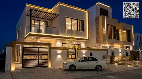 5 Master BR Villa for Sale in Al Yasmeen Ajman | Central AC | Registration Included | Land 3014 sq