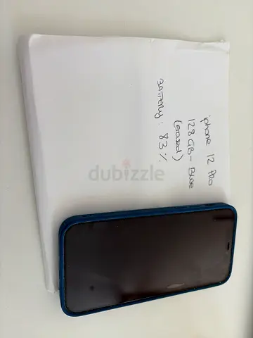 iPhone 12 Pro 128GB Blue - Used, Good Battery (83%) with Case