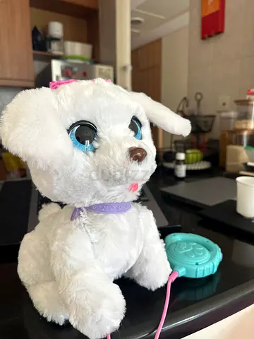 Interactive Plush Walking Toy Dog with Remote Leash
