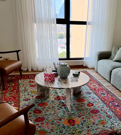 Aura Living Furniture MARBLE TABLE