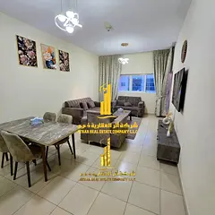 Luxury apartment with a spacious layout. Two bedrooms, a living room, and a balcony with an open vi