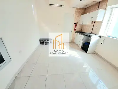 Close kitchen studio available for family Near bus station central gas Muwaileh Sharjah