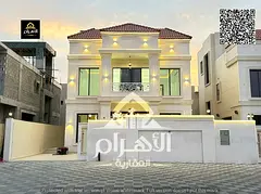 An elegant villa for sale in Al Helio 2, featuring a modern design and high-end finishes; an ideal o