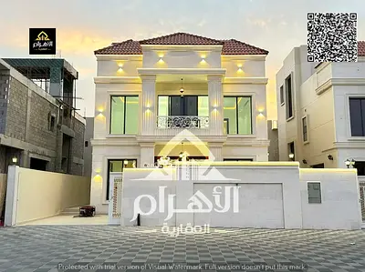 An elegant villa for sale in Al Helio 2, featuring a modern design and high-end finishes; an ideal