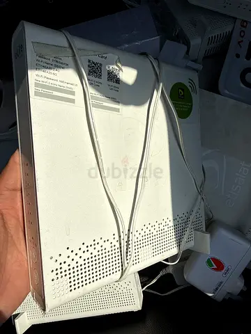 White Home Router / Modem - Used, Good Working Condition