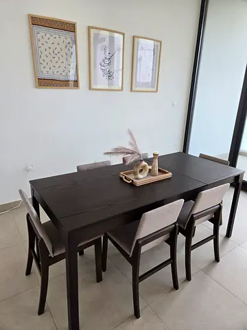 IKEA Extendable Table with 6 Chairs