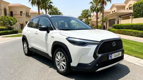 AED 1,316/m | 0 DP | Manufacturer Warranty | Service History | TOYOTA COROLLA CROSS 2024