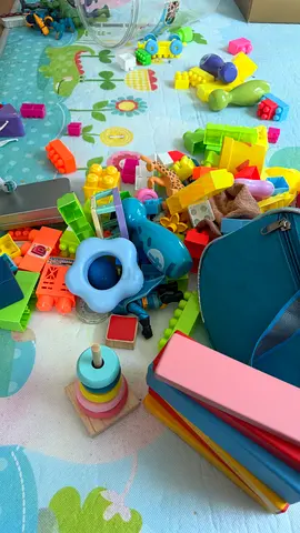 Bag of toys to giveaway