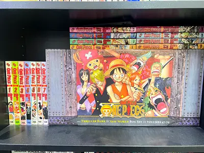 One Piece Volumes 01 - 87 full collection for sale for cheap