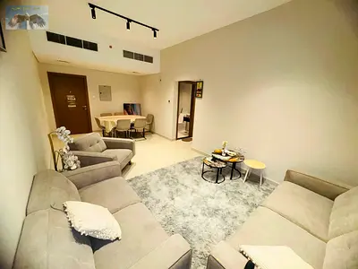 Fully furnished two bedroom apartment on Khalifa Street near Gulfa Bridge with new furniture, two b