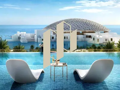 Sea and Louvre Museum View | 2BR+Maid | Ready Soon