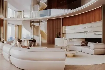 Burj And Canal Views Luxurious Ample Space.